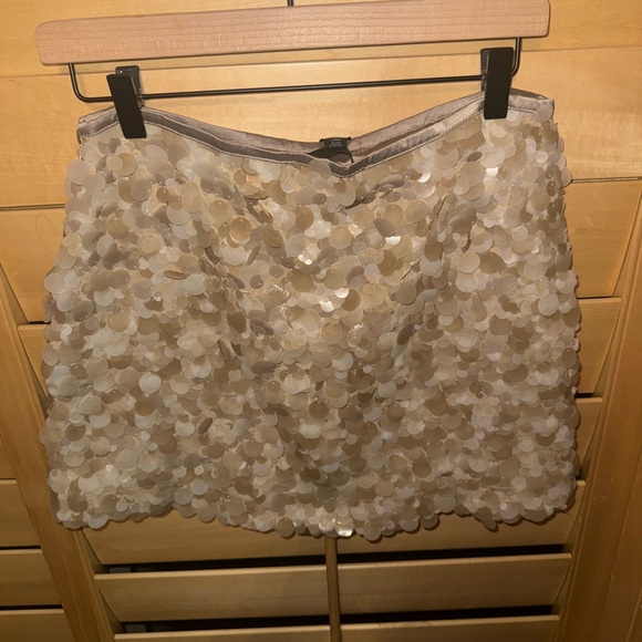 Zara  Sequin Embellished Skirt sz M - Picture 4 of 4
